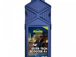 Huile moteur 4T 100% synthÃ©tique Putoline Ester Tech Scooter 4T+ 5W40