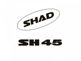 Kit autocollant Shad pour top case SH45 blanc