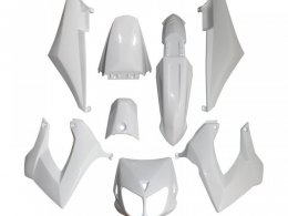 Kit carrosserie 8 piÃ¨ces blanc brillant adaptable Senda drd x-treme/X