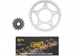 Kit chaÃ®ne Afam 15x40 pas 525 Honda CB 500 94-03