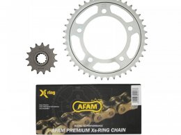 Kit chaÃ®ne Afam 15x42 pas 525 Honda CB600F Hornet 98-06