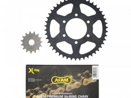 Kit chaÃ®ne Afam 15x46 pas 520 Kawasaki ER6-N 05-16