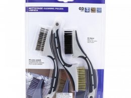 Kit de trois brosses Tivoly