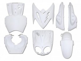 Kit habillage Blanc Stunt Slider 2004> (7 pièces) blanc