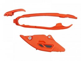 Kit patin et guide chaÃ®ne Ufo Orange KTM SX/SXF depuis 2023