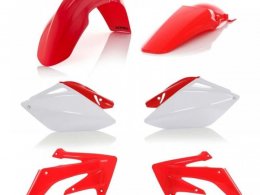 Kit plastique Acerbis Honda CRF 250R 06-09 rÃ©plica 06 rouge/blanc