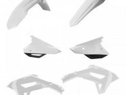 Kit plastique Acerbis Honda CRF 450RX 21-22 Blanc/Noir Brillant