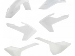 Kit plastique Acerbis Husqvarna TE/FE 2017 Blanc Brillant