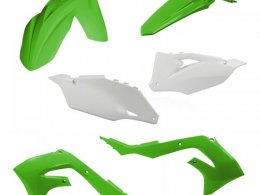 Kit plastique Acerbis Kawasaki 250 KX 21-22 Vert/Blanc Brillant
