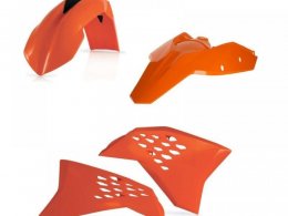Kit plastique Acerbis KTM 400/530/450/500 EXCF 08-11 Orange Brillant