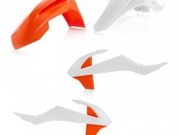 Kit plastique Acerbis KTM 65 SX 16-23 blanc/orange 2 (couleur origine