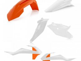Kit plastique Acerbis KTM 85 SX 18-23 orange2/blanc (couleur origine 1