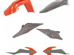 Kit plastique Acerbis KTM EXC 150 TPI 20-23 gris/Orange Brillant