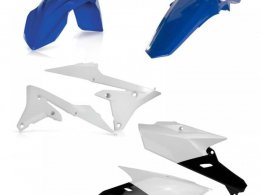 Kit plastique Acerbis Yamaha 250 WRF 15-19 Bleu/Blanc Brillant