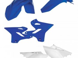 Kit plastique Acerbis Yamaha 250 YZ 19-20 Bleu/Blanc Brillant