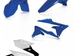 Kit plastique Acerbis Yamaha 250 YZ-F 2018 Bleu/Blanc/Noir Brillant