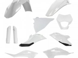 Kit plastique complet Acerbis Gas Gas EC 250 21-23 Blanc/Noir Brillant