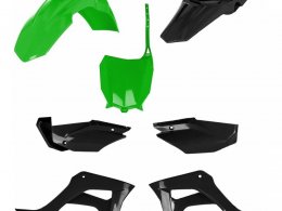 Kit plastique complet Acerbis Honda CRF 110F 19-23 Vert/Noir Brillant