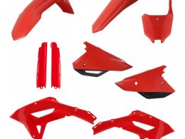 Kit plastique complet Acerbis Honda CRF 450RX 21-22 rouge/Noir Brillan