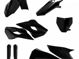 Kit plastique complet Acerbis Husqvarna TE/FE 2015 Noir Brillant
