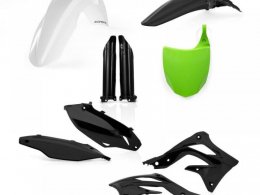 Kit plastique complet Acerbis Kawasaki 450 KXF 2012 Vert/Noir Brillant