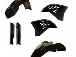 Kit plastique complet Acerbis KTM EXC/EXC-F 08-11 Noir Brillant