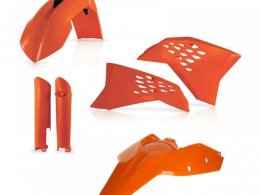Kit plastique complet Acerbis KTM EXC/EXC-F 08-11 Orange Brillant
