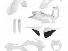 Kit plastique complet Acerbis KTM EXC/EXC-F 2016 Blanc Brillant