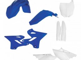 Kit plastique complet Acerbis Yamaha 250 YZ 19-20 Bleu/Blanc Brillant