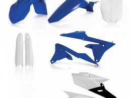Kit plastique complet Acerbis Yamaha 250 YZ-F 2018 Bleu/Blanc/Noir Bri