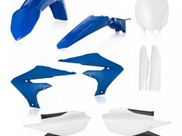 Kit plastique complet Acerbis Yamaha 450 YZ-F 18-21 Bleu/Blanc/Noir Br