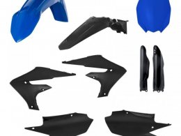 Kit plastique complet Acerbis Yamaha 450 YZ-F 2018 Noir/Bleu Brillant