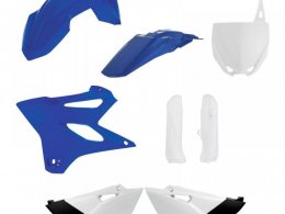 Kit plastique complet Acerbis Yamaha 85 YZ 19-20 Bleu/Blanc/Noir Brill