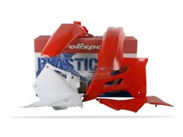 Kit plastique Polisport Gas Gas 125 EC 05-06 rouge/blanc