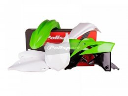 Kit plastique Polisport Kawasaki 250 KX-F 13-16 (vert/blanc/noir origi