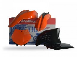 Kit plastique Polisport KTM 450 SX-F 07-08 (orange/noir origine)