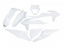Kit plastique Ufo Blanc KTM EXC/EXCF 20-23