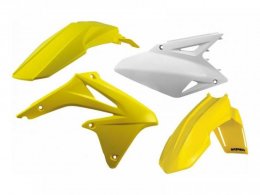 Kit plastiques Acerbis Suzuki 450 RM-Z 08-17 jaune/blanc (rÃ©plica 08)