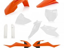 Kit plastiques complet Acerbis KTM 85 SX 18-23 orange/blanc/noir (coul