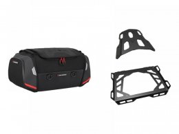 Kit sacoche de selle SW-Motech Rackpack + porte-bagages + extension Ka