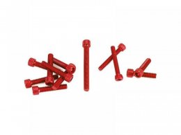 Kit vis rouge TNT Tuning pour carter d'embrayage pour moteur AM6