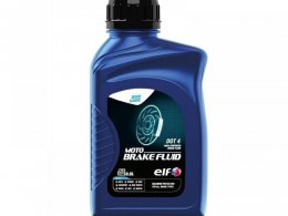 Liquide de freins Moto Brake Fluid DOT 4 ELF 100Â % synthÃ¨se