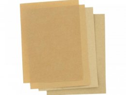 Lot de 3 feuilles de joint Ã  dÃ©couper papier huilÃ© 200x150mm Brazol