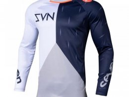 Maillot cross Seven Annex Bortz navy/blanc/corail