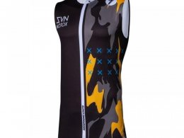 Maillot cross Seven Zero Vendal Over orange/noir/gris