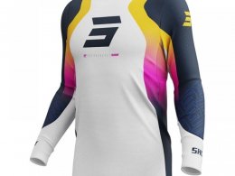 Maillot cross Shot Aerolite Ultra blue/orange/pink