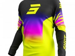 Maillot cross Shot Devo X-Trem neon yellow