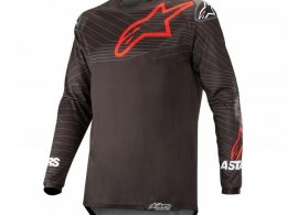 Maillot enduro Alpinestars Venture R noir/rouge