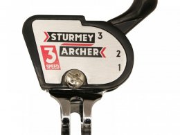 Manette de dÃ©railleur vÃ©lo city SunRace Sturmey Archer Classic 3v