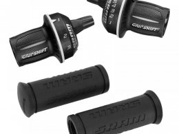 Manettes de dÃ©railleur Sram MRX Comp Gripshift 3x6v noir